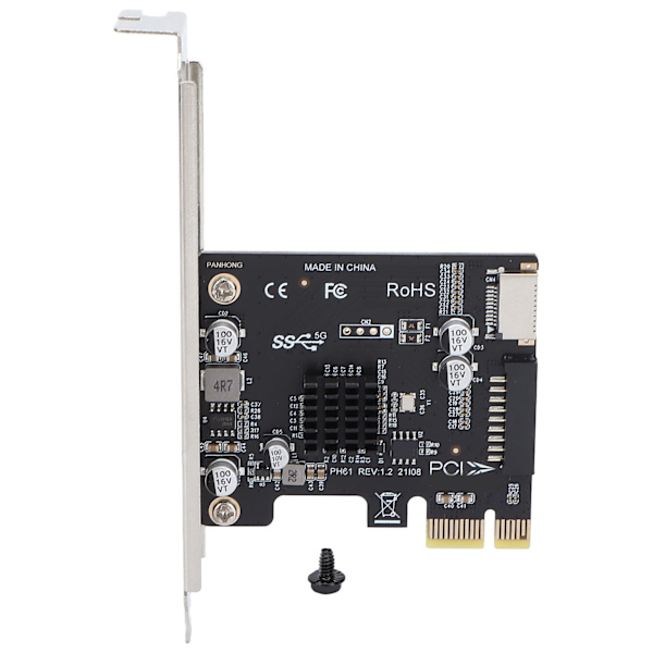 Adapterkort PCIE till USB 3.1Compact Hard Disk Expansion Card Datortillbehör för stationär dator