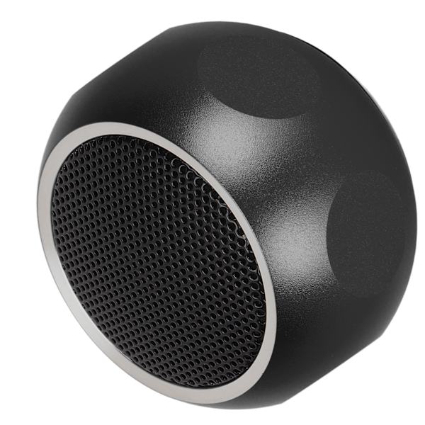 Mini kannettava Bluetooth-kaiutin, söpö pieni langaton kaiutin, jossa rannehihna suihkuun, pyörään, autoon, matkustamiseen, musta