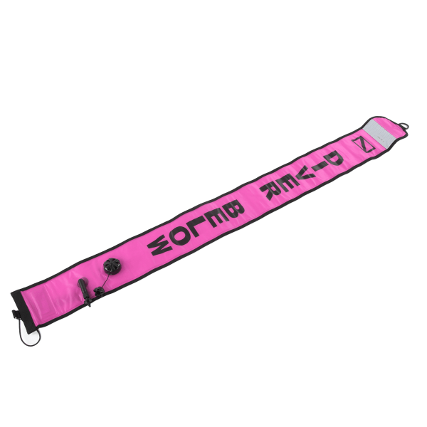 150x15cm Scuba Diving Overflade Markørbøje Høj Synlighed Oppustelig Overflade Markør SignalrørPink