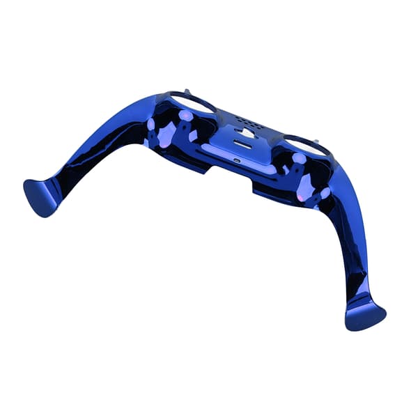 For PS5-kontroller frontplate DIY erstatningsklips skall dekorasjonstilbehør med joystick-deksler blå