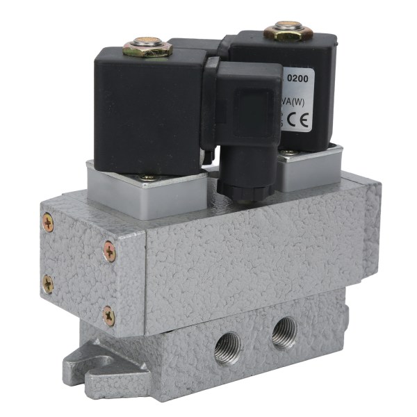 2-asentoinen 5-tiemagneettiventtiili, kaksinkertainen sähköinen ohjaus, mekaaninen laitteisto G1/4in K25D2H-8AC 110V