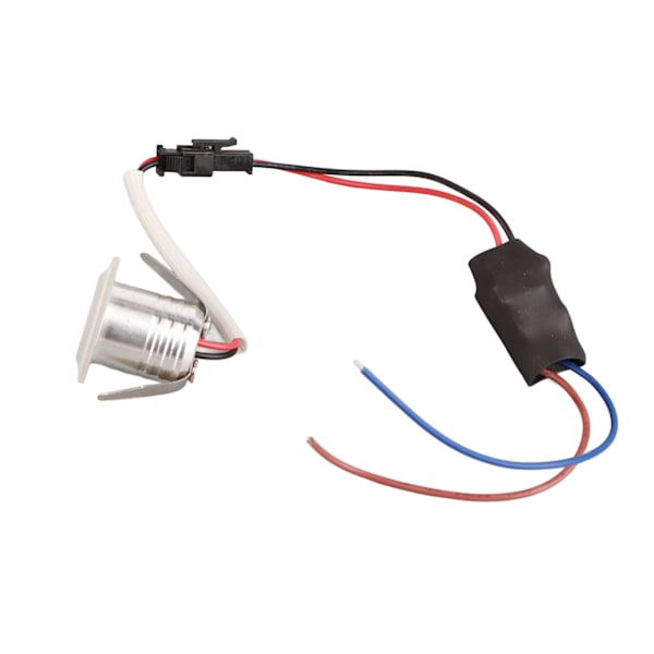 Mini indbygget spotlys professionel rund form LED loftspotlys til indendørs stue spisestue AC85‑265V positivt hvidt lys 6000K