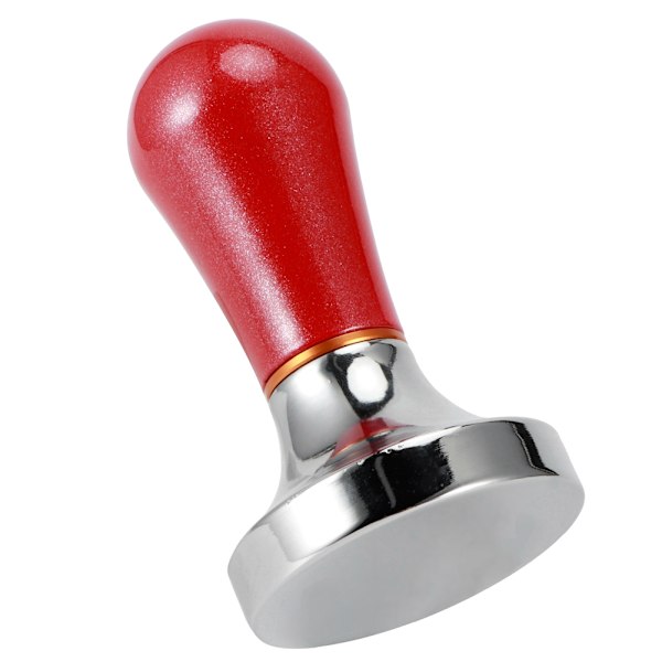Aluminiumlegering Husholdnings Kaffe Tamper Pulver Presset Hammer Kaffe Maskine Tilbehør Rød