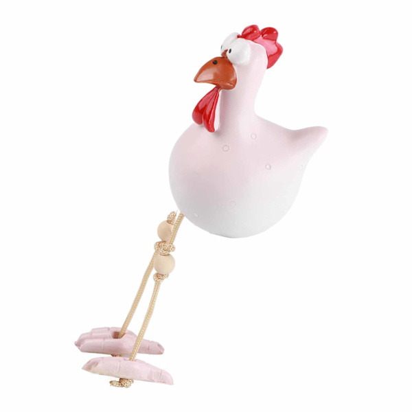 Havedekoration Keramisk Kylling Hilde Dekoration Dyrefigur Ornament til Hjem Dekorativt Håndværk