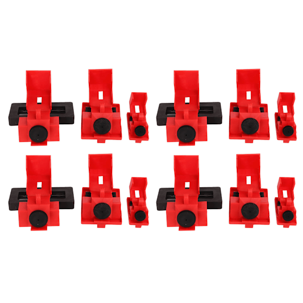12 st Enpolig Breaker Lock Out Device Nylon Breaker Clamp On Lockout Tagout Kit