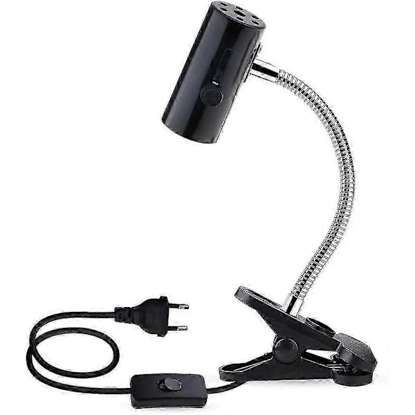E27 med klemme og 1,8 m kabel til reptillys (uden pære)_SZXM