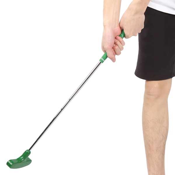 Hopfällbar minigolfputter i rostfritt stål med gummihuvud för barn