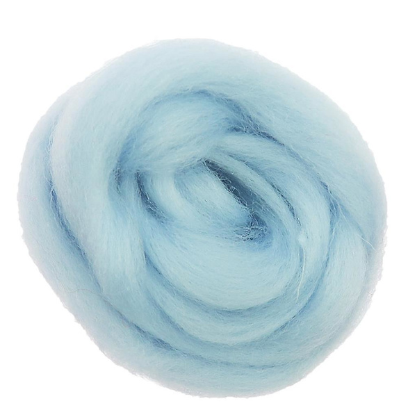 2 Stykker Roving Fiber Håndspinding Håndværk til Dukke Håndlavet