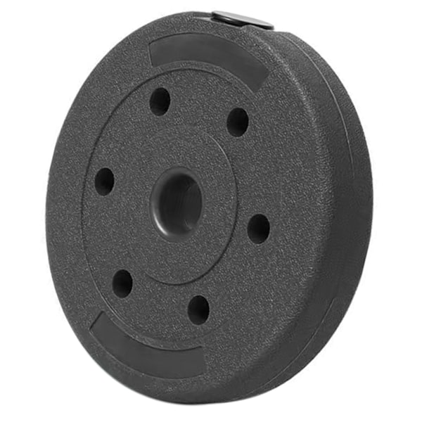 Klassiset valurautaiset painolevyt voimaharjoitteluun kotisalille, musta, 1 kpl, 1 kg