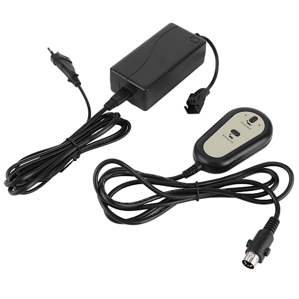 Elektrisk Sofa Controller Push Rod Kablet Motor Elektrisk knap Håndkontakt Fjernbetjening 5-benet EU-stik 100-240V