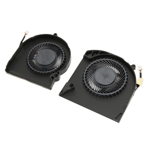 Erstatning for bærbar CPU GPU kjølevifte for Dell Alienware 15 R3 15 R4 P69F 4-pinners strømkontakt Reduser belastningen CPU GPU-vifte