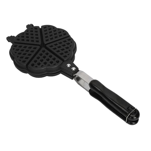 5,9 tommer vaffeljern pande aluminiumlegering plast nem at rengøre mini vaffeljern til vafler sandwich toaster