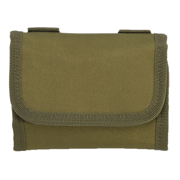 12 Rund Shell Rifle Cartridge Carrier Nylon Ammo Bag Pouch Bullet Holder Case (Army Green)
