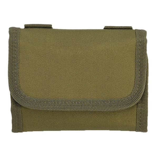 12 Rund Shell Rifle Cartridge Carrier Nylon ammunitionstaske pose kugleholder (Army Green)