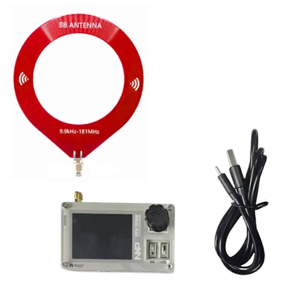 Mini TEF6686 Radio silmukka-antennilla ja ESP32:lla, täyden kaistan radio