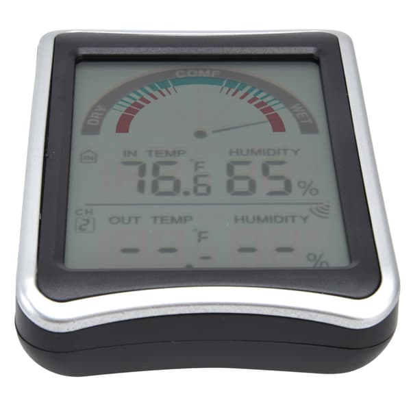 Trådløst digitalt termometer hygrometer indendørs temperatur fugtighedsmåler ‑50℃‑70℃ 20%‑99%RH