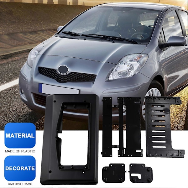 10,1 tommer Fascia Radiopanel til Yaris 2022 Audio Dash Kit LHD