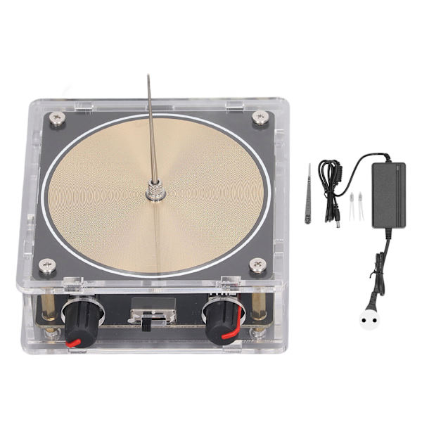 Musikalisk Tesla-spole Berörbar Dual Mode Bluetooth Arc Generator Musik Tesla-spole För Vetenskaplig Undervisningsexperiment EU-kontakt 100‑240V