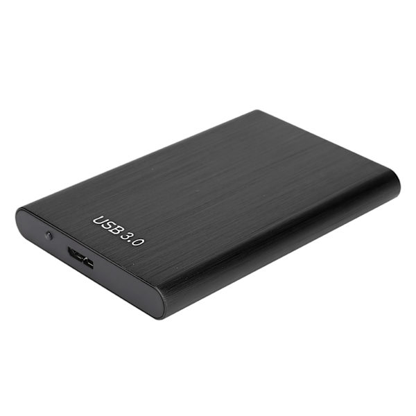 2,5-tommers SATA USB 3.0 bærbar 7-9,5 MM harddisk SSD-kabinett eksternt bærbar diskveske (svart)