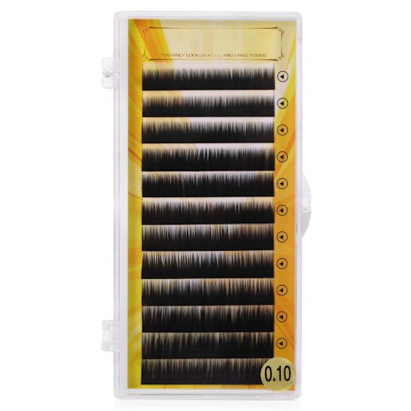 Mixed Black tekokulmakarvojen pidennys Fake Eyebrow Enhancer Yksittäiset kulmakarvat 5-8mm