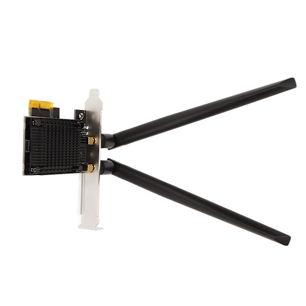 WiFi 6-kort 5400 Mbps 2,4G 5G 6G MU MIMO-teknik Stabil överföring PCIe WiFi-kort med 2 8dBi-antenn för stationär dator
