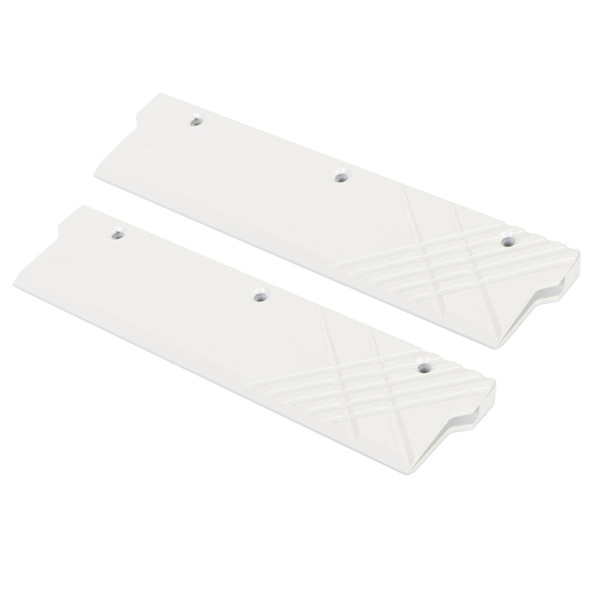 Computer Vandkøling Heatsink Aluminiumlegering Hukommelseskøling Heatsink DDR5 Hukommelseskøler Hvid