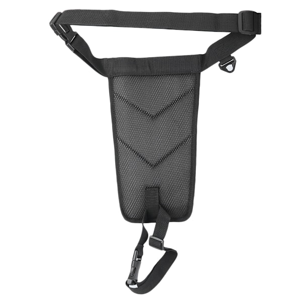 Utomhus Multifunktionell Ben Midjeväska Lår Drop Pouch Fiskespöväskor (Svart)