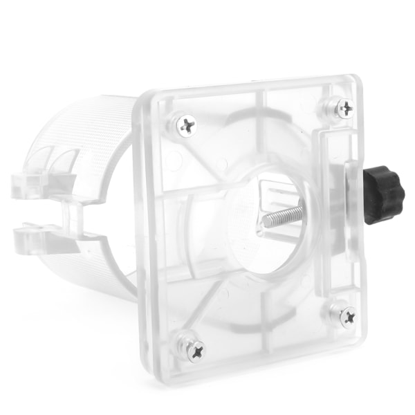 1 st Träbearbetningstrimmer Router Transparent plastbas Power tillbehör (standardversion) (standard version)