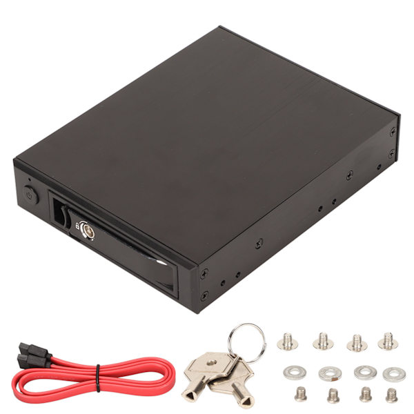 2,5-tums internt hårddiskhölje Single Bay SATA III Interface Oberoende Switch 7 mm till 15 mm tjocklek Intern SATA-fack