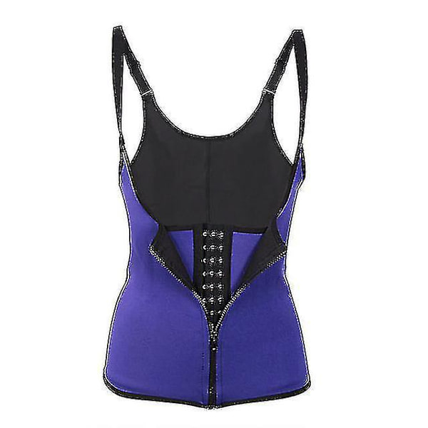 Teräsluinen Vyötärötreenaaja Korsetti - Violetti 5XL
