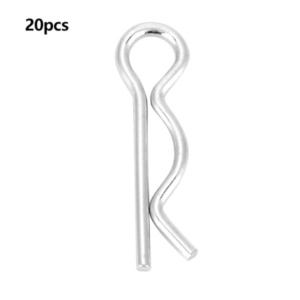 R Splitstift Låsesplint Fastgørelsesclips Blankforzinket (2*40mm 20 stk)