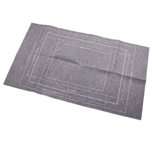 Palapelit Matt Leikkimatto Roll Up Jigsaw Säilytys Huopamatto Palapelit Peitto Harmaa