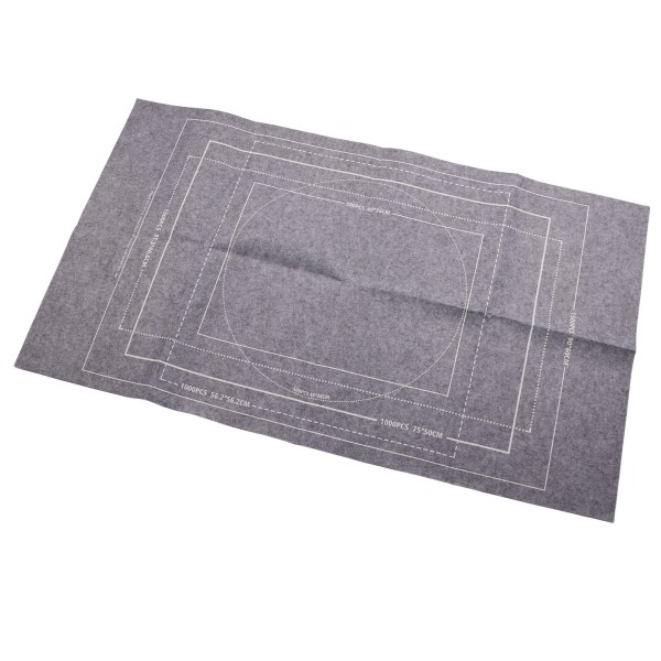 Puslespill Matte Lekematte Roll Up Jigsaw Oppbevaring Filtmatte Puslespill Teppe Grå