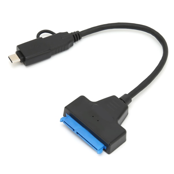 USB3.0 SATA -sovitin TypeC USB3.0 - SATA 7 15-nastainen helppokäyttöinen kaapeli ulkoisille 2,5 tuuman kiintolevyille tukee OTG:tä