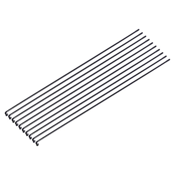 36 kpl/setti Teräs Maastopyörän Pinnat Nippeleillä Musta 259mm