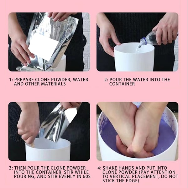 Håndstøbekit DIY Gips Statue Støbning Håndværk DIY Gave til Par Bryllupsdag Familie