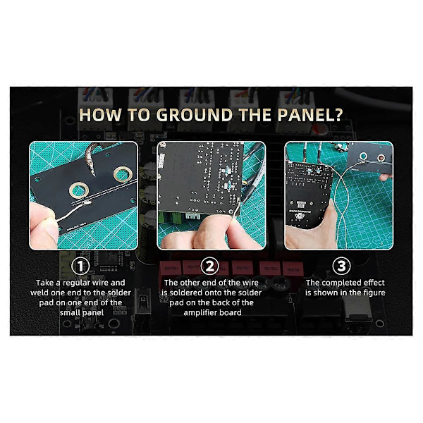 NY S200HS-W Bluetooth 5.2 Subwoofer Digital Forstærker Board