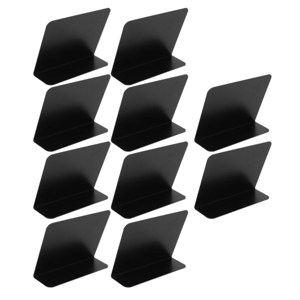 10 kpl Mini set näyttö musta liitutaulu Buffetkyltit häämanikyyriliikkeeseen