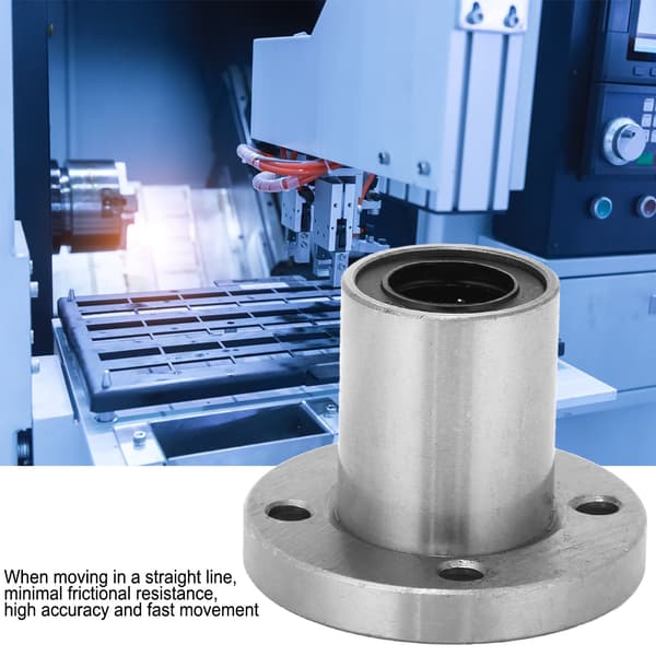 Rund Flange Lineær Bevægelse Leje Stål til Elektronisk Maskineri LMF25UU/LMF20UU/LMF16UU/LMF13UULMF13UU