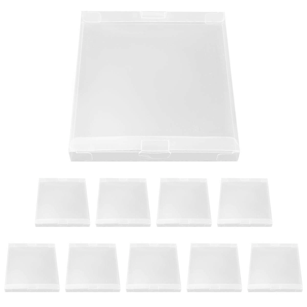 Klar CD-displayboks Oppbevaringsbeskyttelsesetui 143x131x18mm
