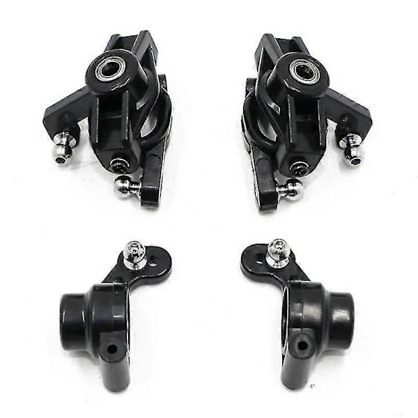 Styrspindel C-Nav Bakre Nav Set kompatibelt med 144001 144010 124016 124017 124019 RC Bil Reservdelar