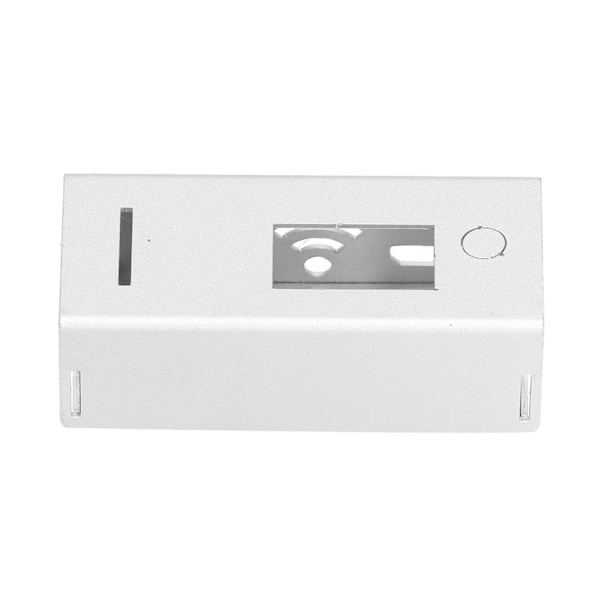 Beskyttende skal af aluminiumslegering til Raspberry Pi W Sølv