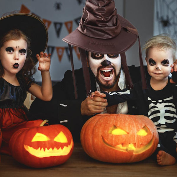 Halloween Troldmand Heksehat Halloween Cosplay Kostumefest Tilbehør Dekorationer