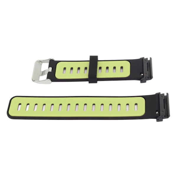 22 mm silikone urrem dobbeltfarvet silikone urrem udskiftning til Fenix ​​7 Black Green