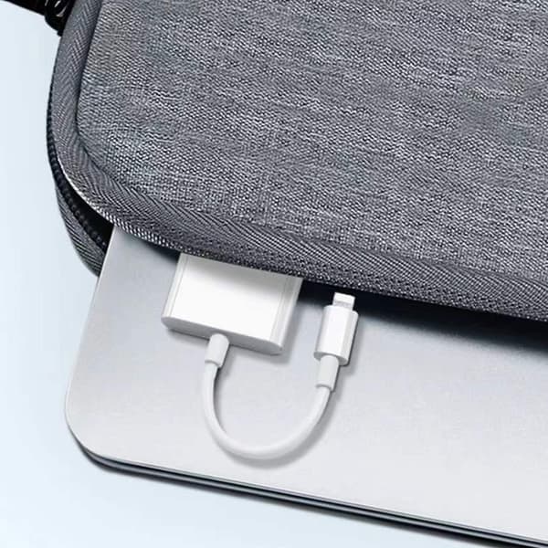 til IOS til HD Multimedia Interface Adapter Video Audio Sync HD Digital AV Adapterkabel til iPhone til TV Hvid