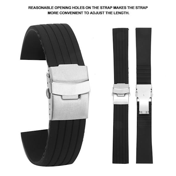 Universal justerbart watch , utbytestillbehör för armbandsur (18 mm)