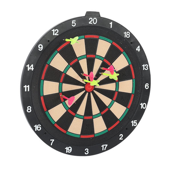 Blødt Dartboard Sæt Børn 18 Tommer Multifunktionelt Dartbræt Legetøj til Underholdning
