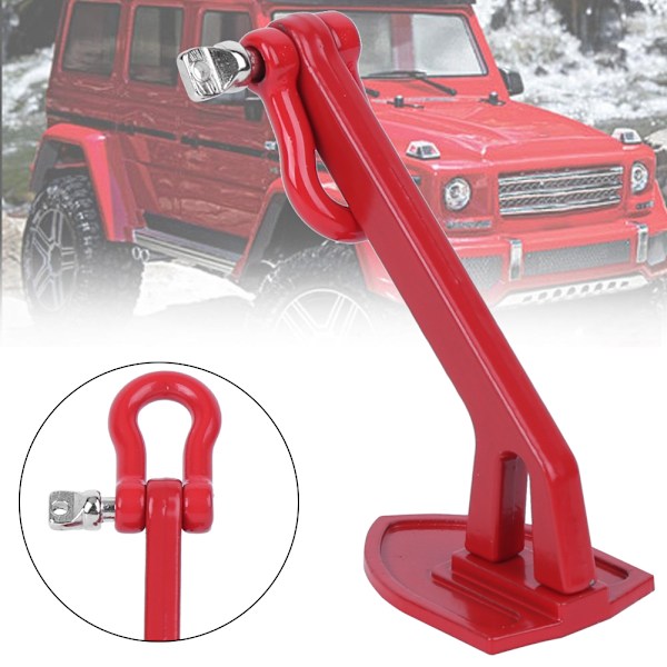 1/10 RC-auto Metalen lieranker Aarde Grond Decoratie Gereedschap Geschikt voor Axial SCX10 D90 HPIRed
