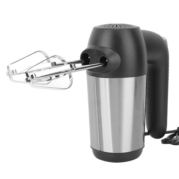 450W elektrisk håndmixer 304 rustfrit stål 5 gear hastighed dej fyld mixer med piskeris til køkken EU stik 220V