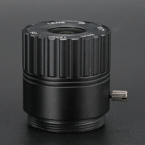 8mm 12MP HD F1.2 1/2.5 CS Interface Security Fast CCTV-objektiv for kamera
